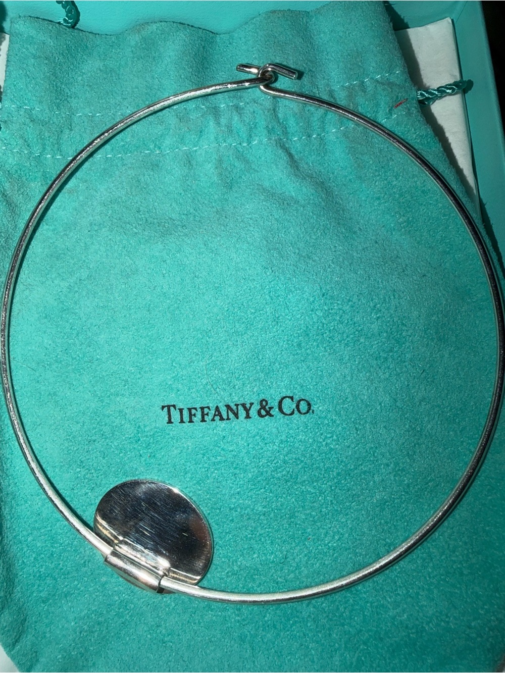 Tiffany & Co. Sterling Silver Marked pendant - Picture 4 of 4